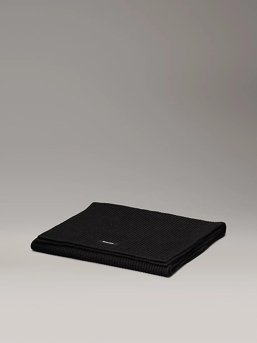 CLASSIC COTTON RIB SCARF 