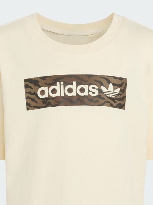 CYC TEE SET AOP     CREWHT/NBROWN 