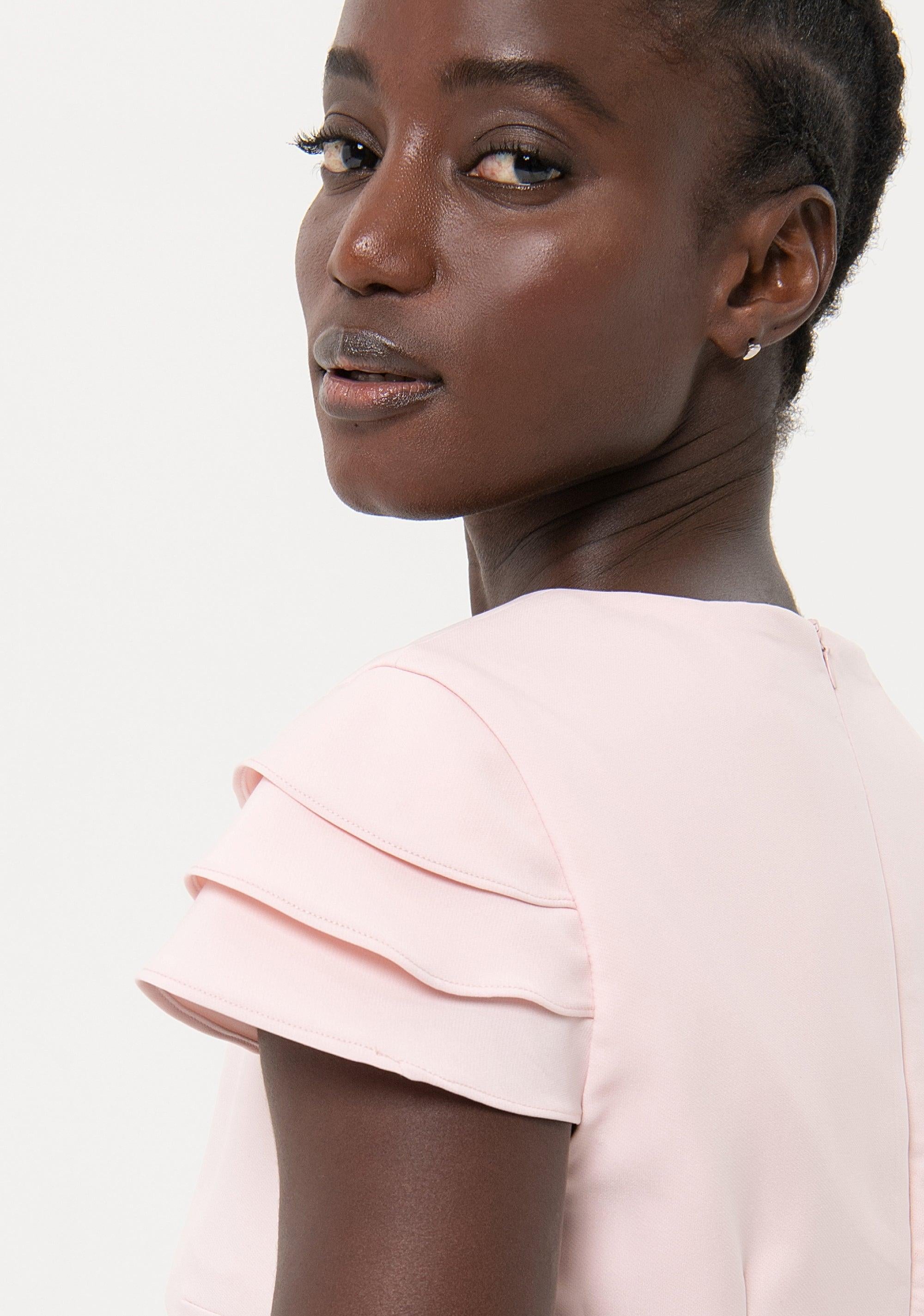 SHORT DRESS ROSE FR24SD1034W42901/238 FRACOMINA