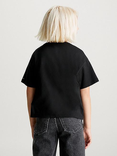 CK LOGO BOXY T-SHIRT IG0IG02136T/BEH CALVIN KLEIN JEANS