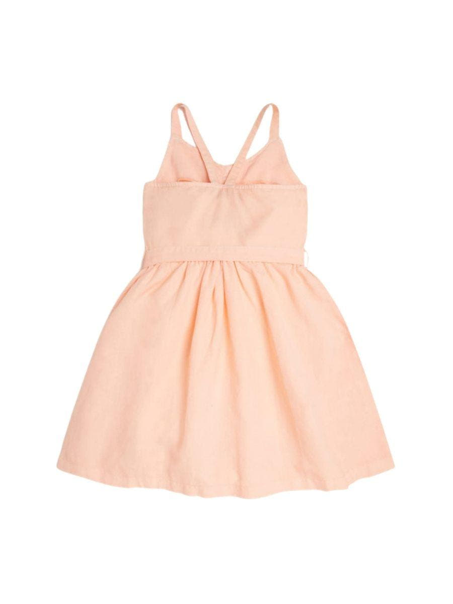 LINEN BLEND SL DRESS 