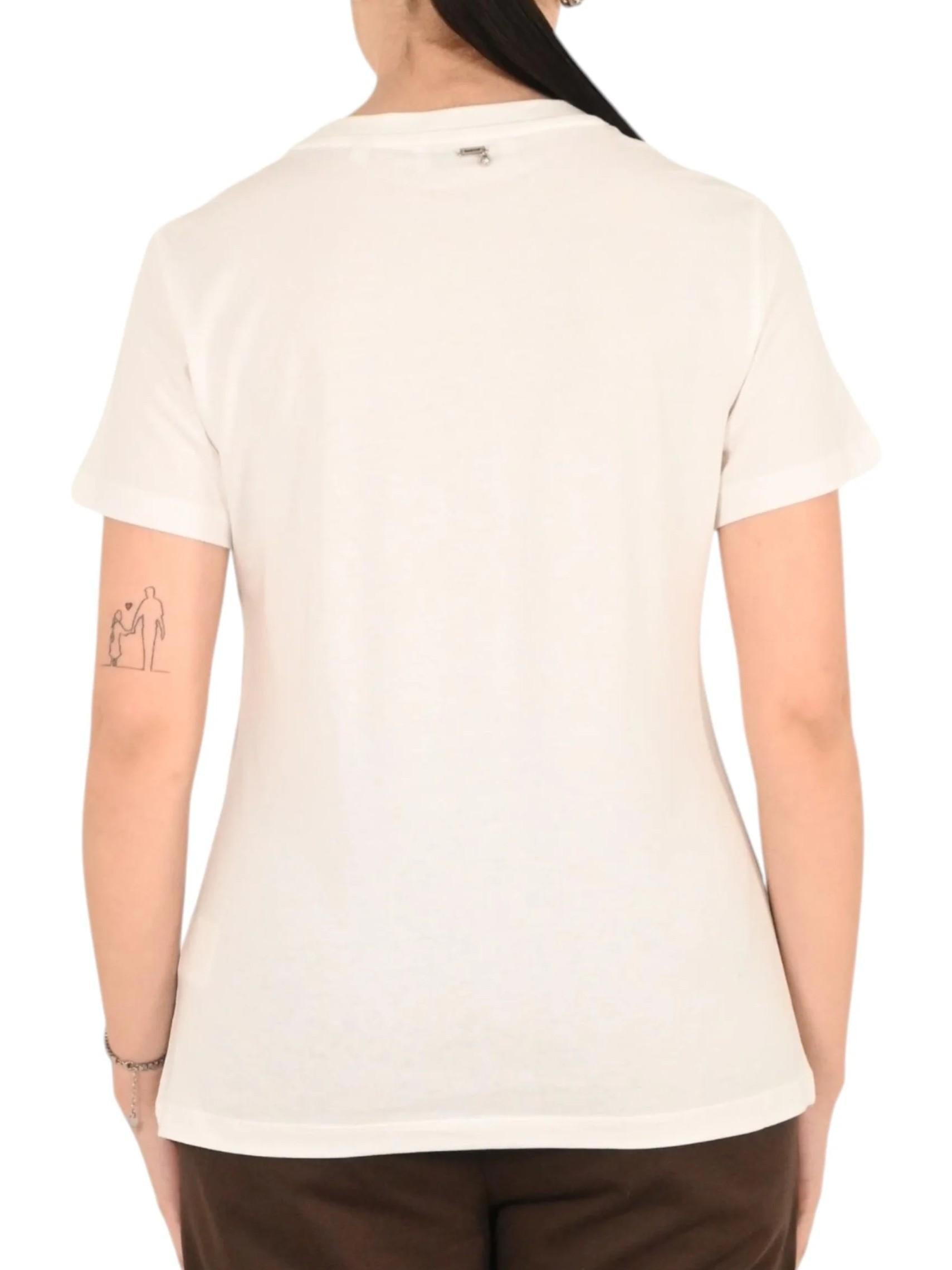 T-SHIRT G/C CON STRASS 