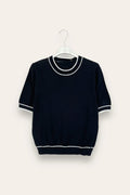 LOVEme Maglia manica corta con profilo bicolore