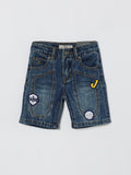 BERMUDA JEANS C/TOPPA BAMBINO 