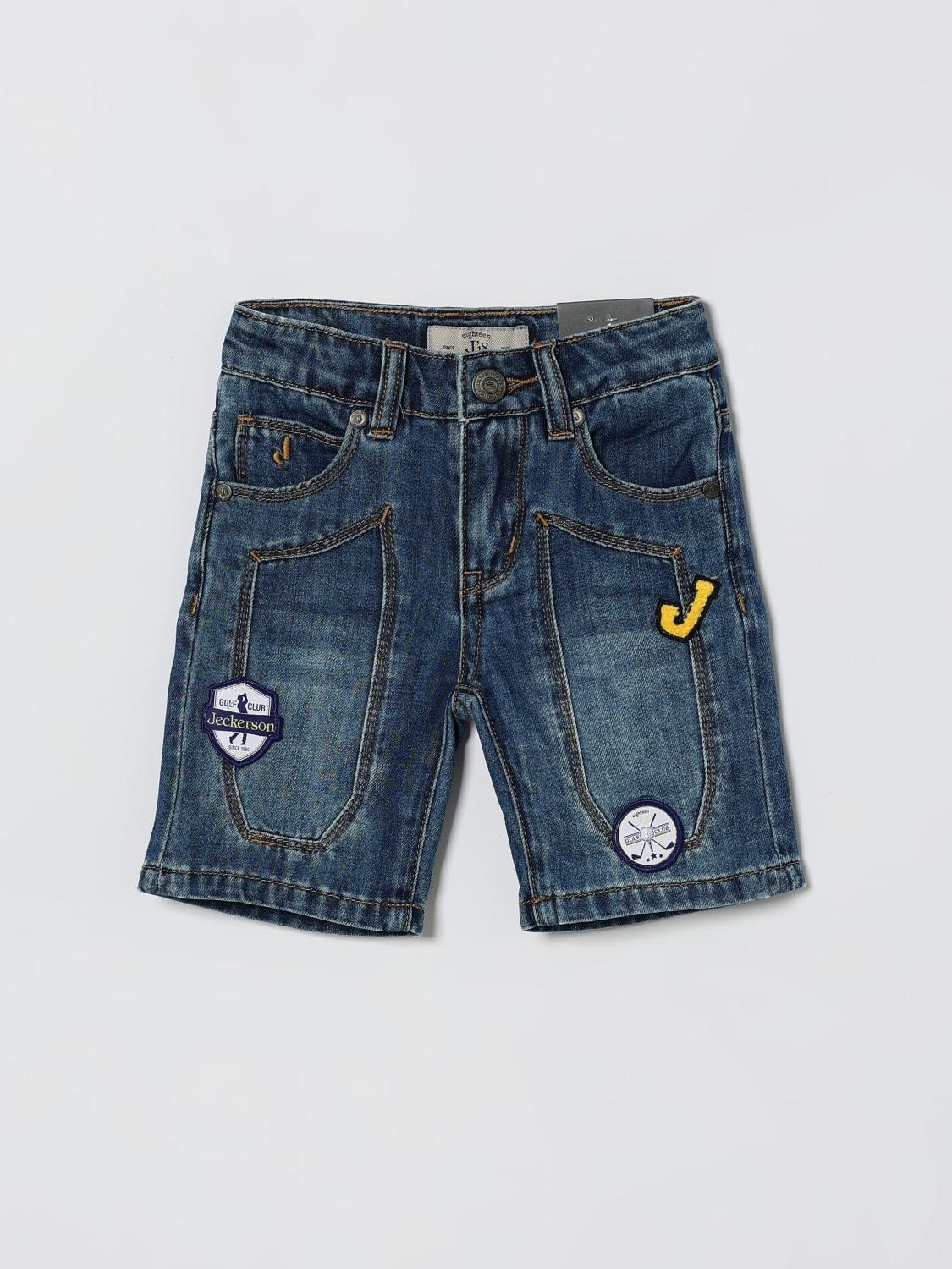 BERMUDA JEANS C/TOPPA BAMBINO 