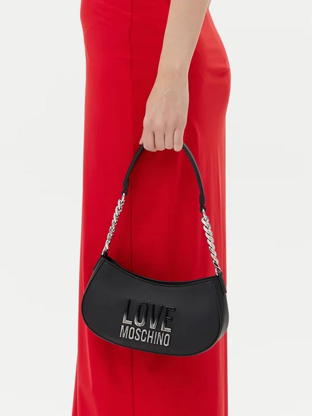 BORSA PU GRS NERO+GALV.NIKEL 