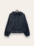 LOVEme Giacca a bomber con cappuccio ed elastico a fondo regolabile