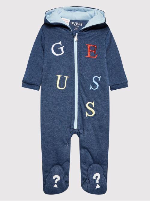 HOODED OVERALL W/ZIP H2YW02KAL30/F7I2 GUESS