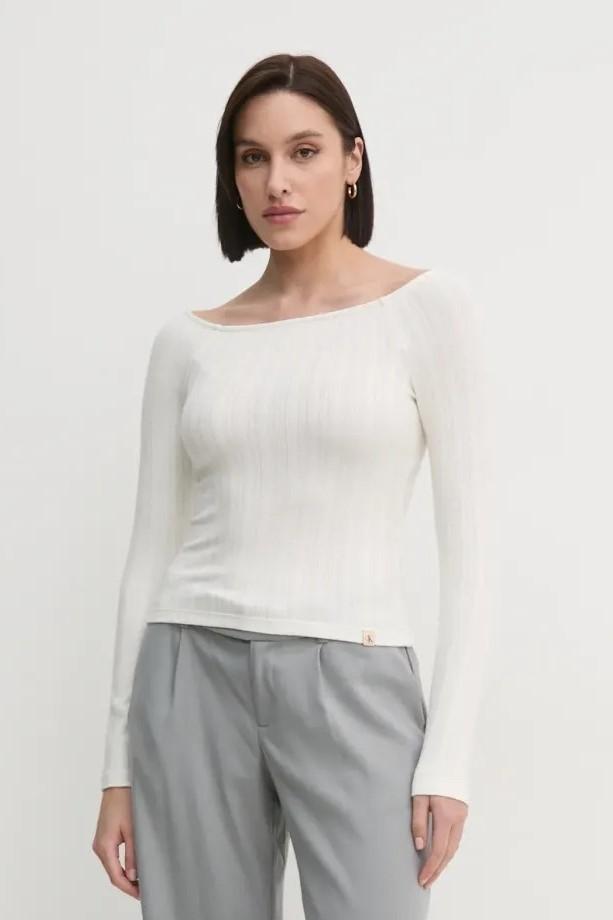 WARM TEXTURE RIB BAR J20J224992/YBI CALVIN KLEIN JEANS