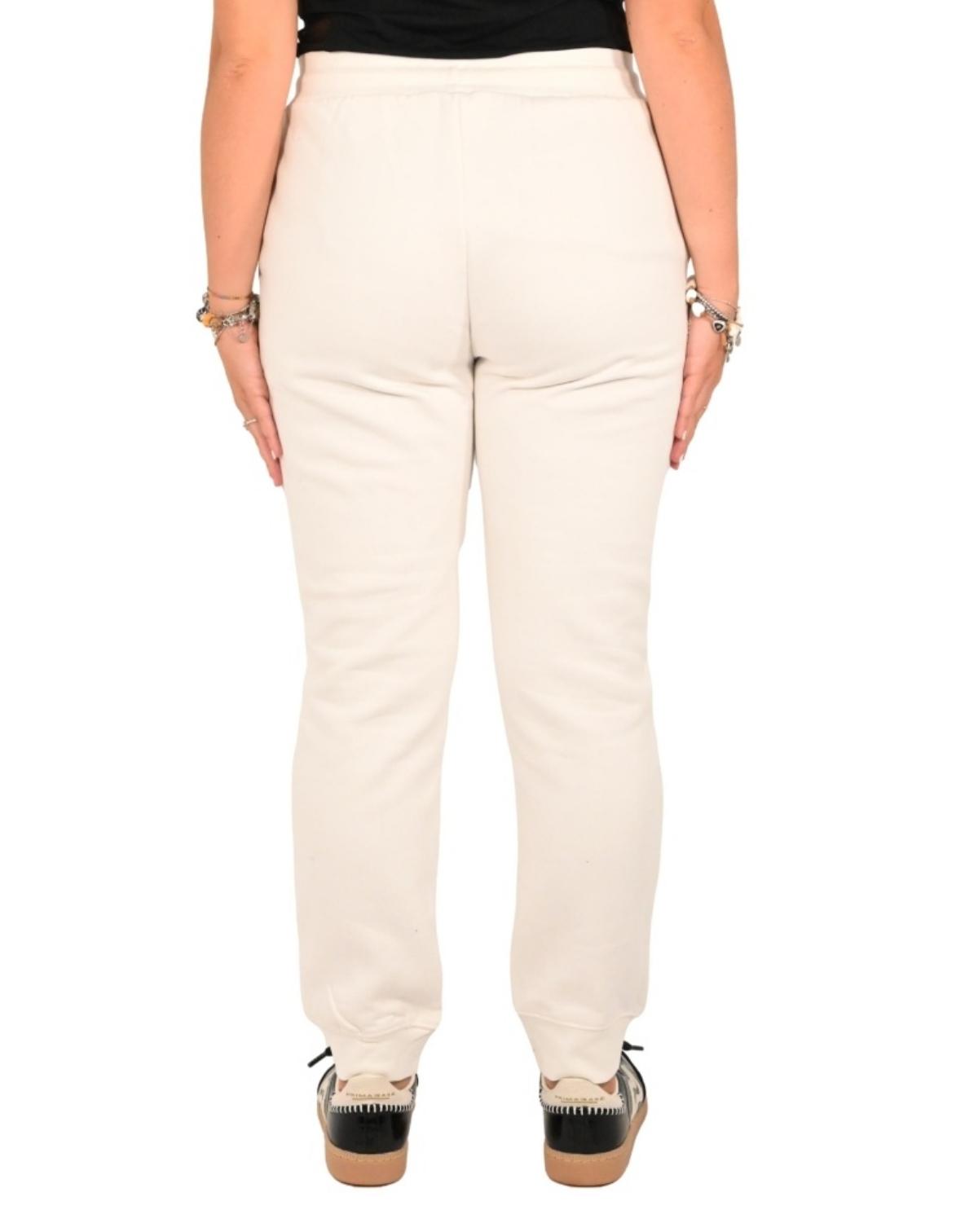 PANTALONE IN FELPA MW9620002/OFF WHITE MARKUP