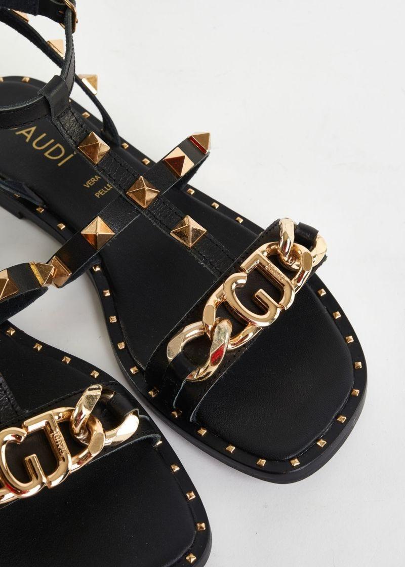 SANDALO FLAT TAMPA LEATHER 