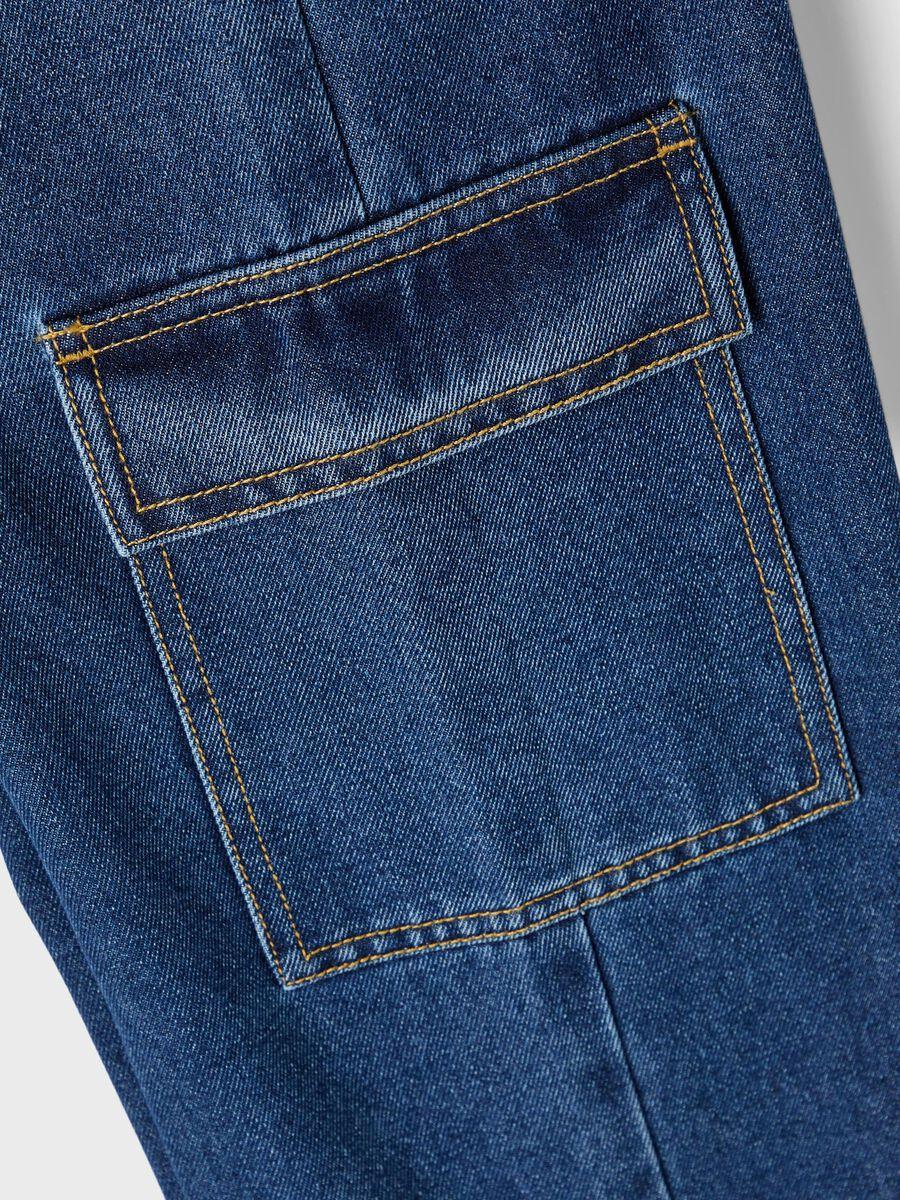 NKFROSE HW WIDE CARGO JEANS 6190-BS NOOS 