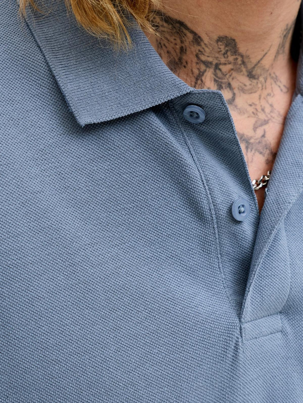 JJEARCHIVE GRAPHIC POLO SS LN 