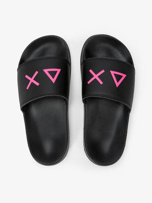 SUN68 GIRLS SLIPPERS LOGO (TEEN)