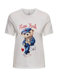 ONLY ONLMAEVE LIFE S/S REG TEE CS JRS