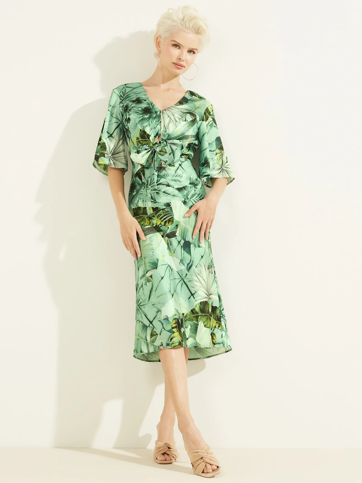 3 QTR SLV ARIEL DRESS 