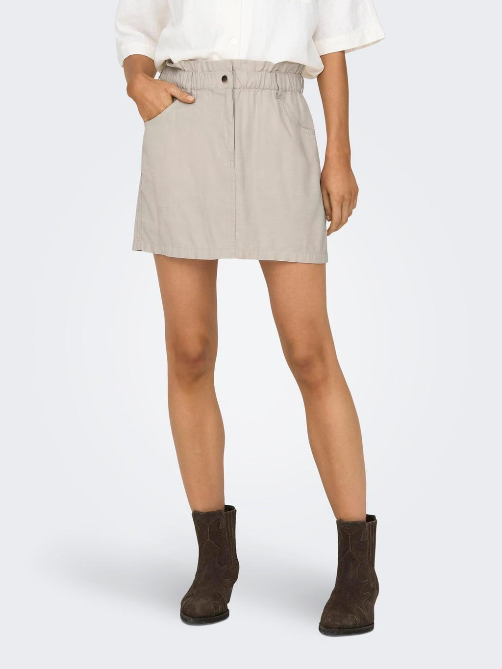 ONLOVA-ARIS LIFE HW CARGO SKIRT PNT 