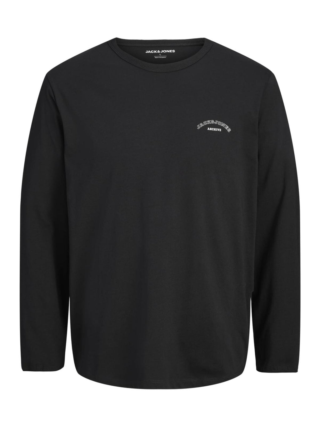 JJCOLLEGE LOGO TEE LS CREW NECK 