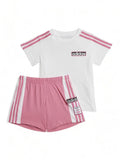 SHORT TEE SET       PNKFUS IN2102/ND ADIDAS ORIGINALS