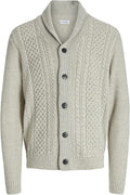 12279337/White Melange JACK AND JONES
