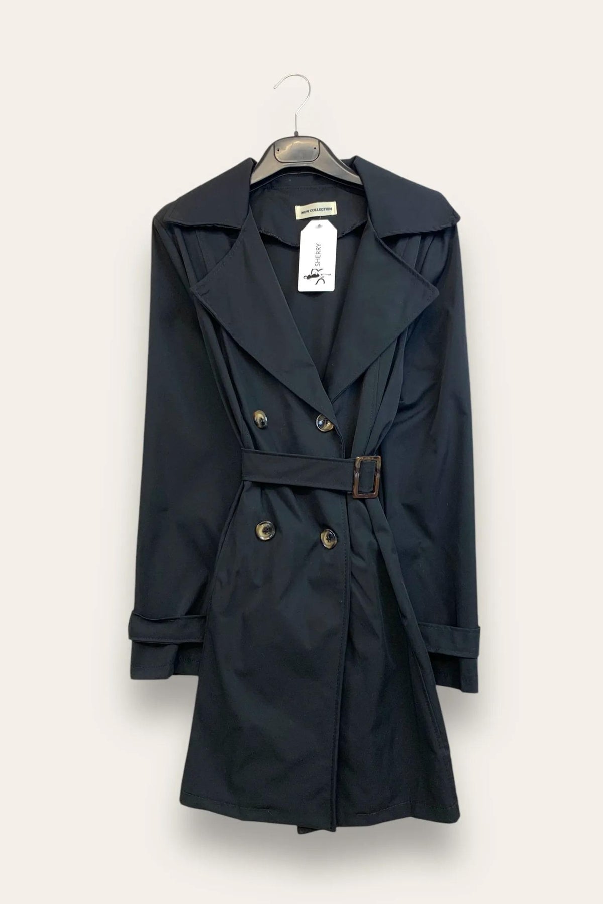 Trench corto doppiopetto 