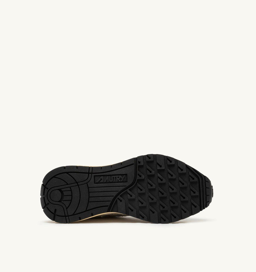 Sneakers Reelwind multicolor in tessuto e pelle scamosciata WWLW-MU01/WHITE-SILVER AUTRY