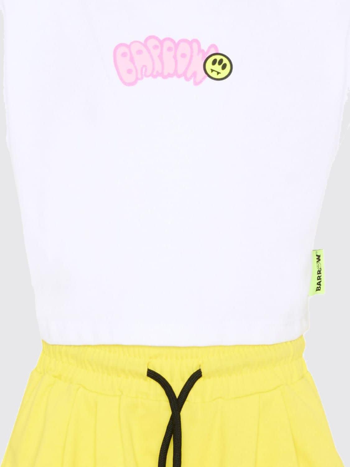 SET JERSEY TOP CROPPED TOP/SHORTS  GIRL 