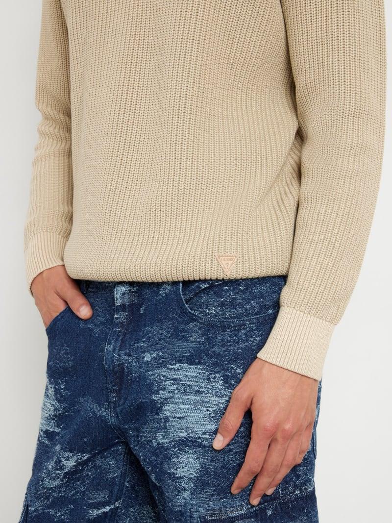 DELMAR CN LS WASHED RIBBED SWT M4YR11Z3421/G9I0 GUESS