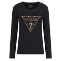 GUESS LS CN LEO TRIANGLE TEE