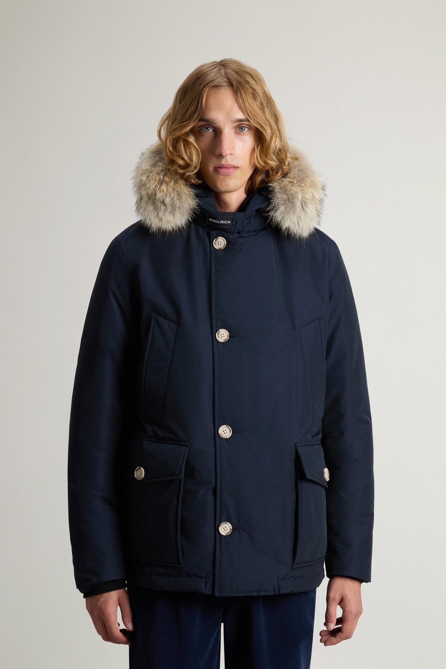 ARCTIC DETACHABLE FUR ANORAK CFWOOU0484MRUT0001/MLB WOOLRICH