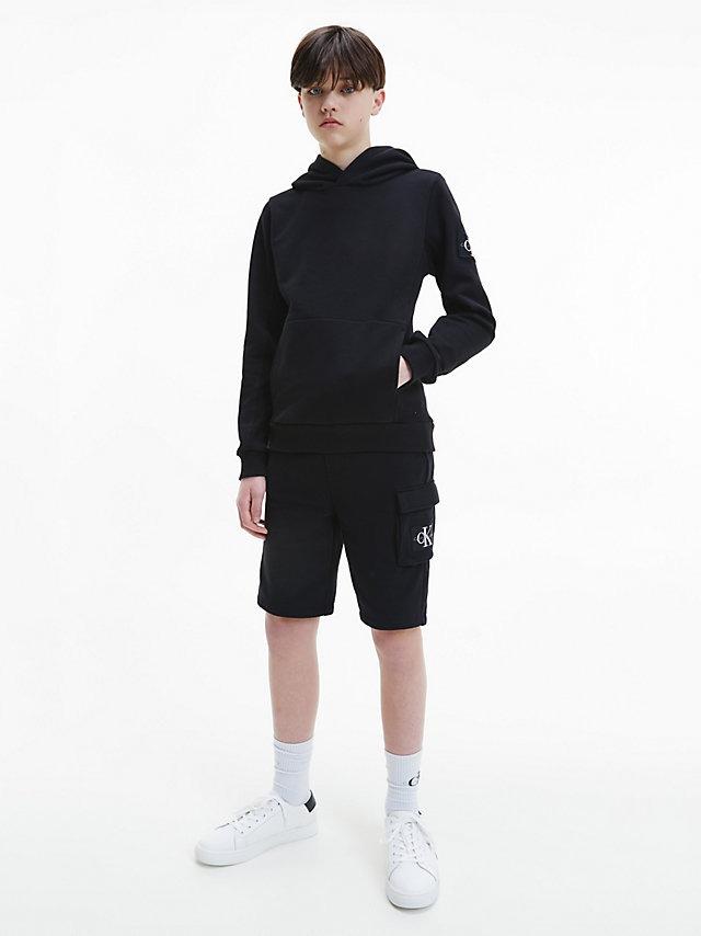 BADGE RIB HOODIE 
