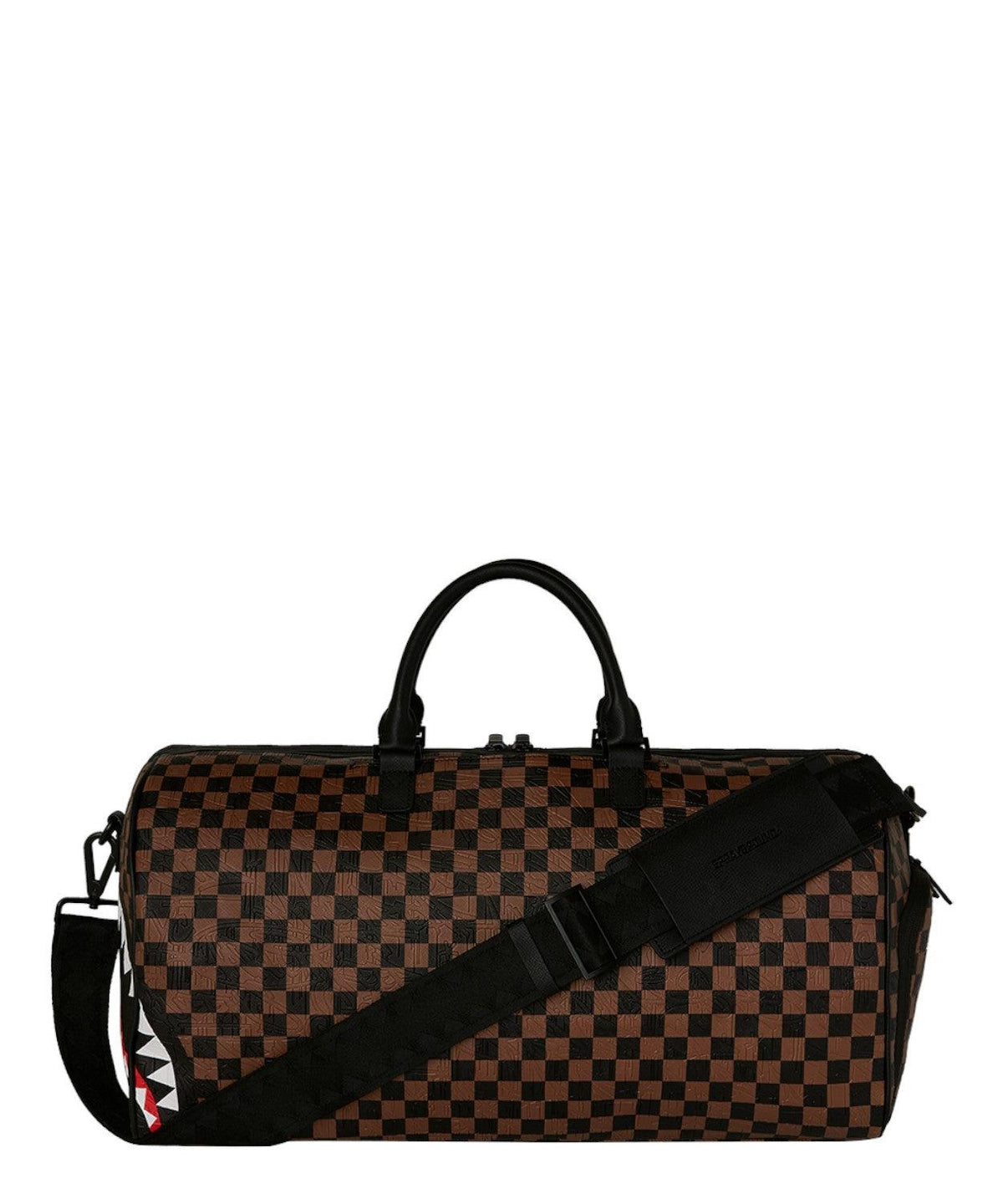 CHECK 2 EMBOSS DUFFLE 