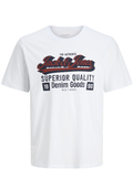 JACK AND JONES JJELOGO TEE SS O-NECK 2 COL AW25 SN