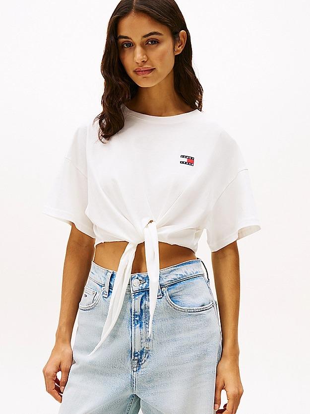 TJW REG WAIST TIE BA DW0DW20321/YBL TOMMY JEANS