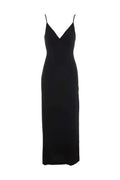 GUESS MICRO STRAPS RAMSHA LONG DRESS