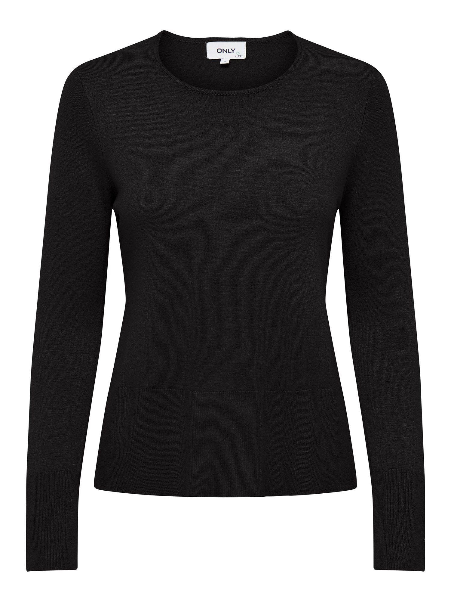 ONLJULIE LS LIFE LOOSE O-NECK CC KNT 