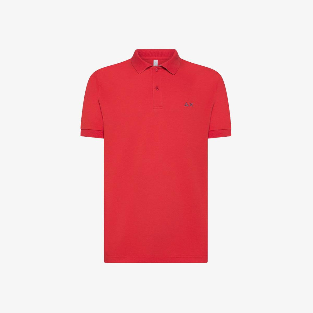 POLO PRINT UNDER COLLAR S/S A35115/10 SUN68