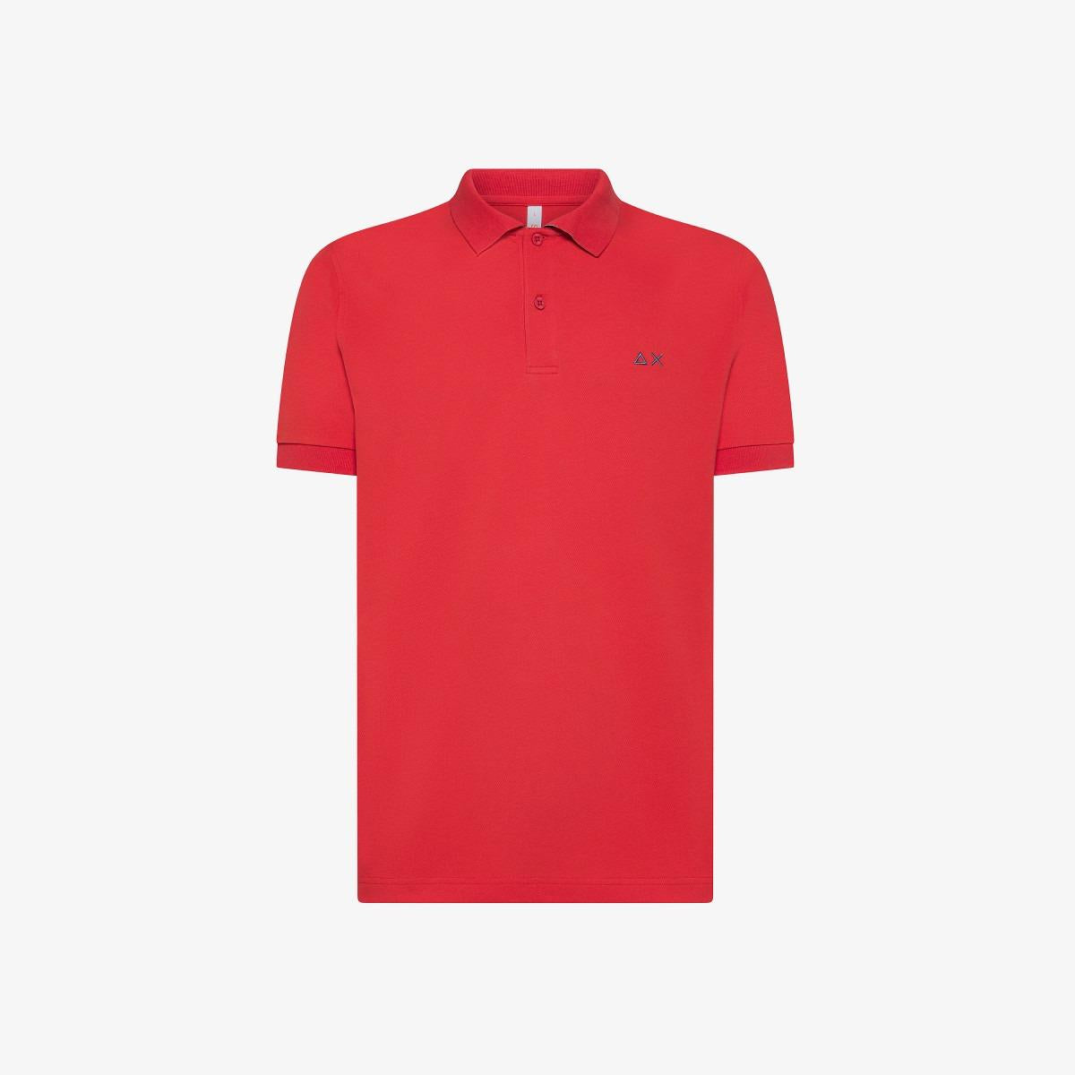 POLO PRINT UNDER COLLAR S/S A35115/10 SUN68