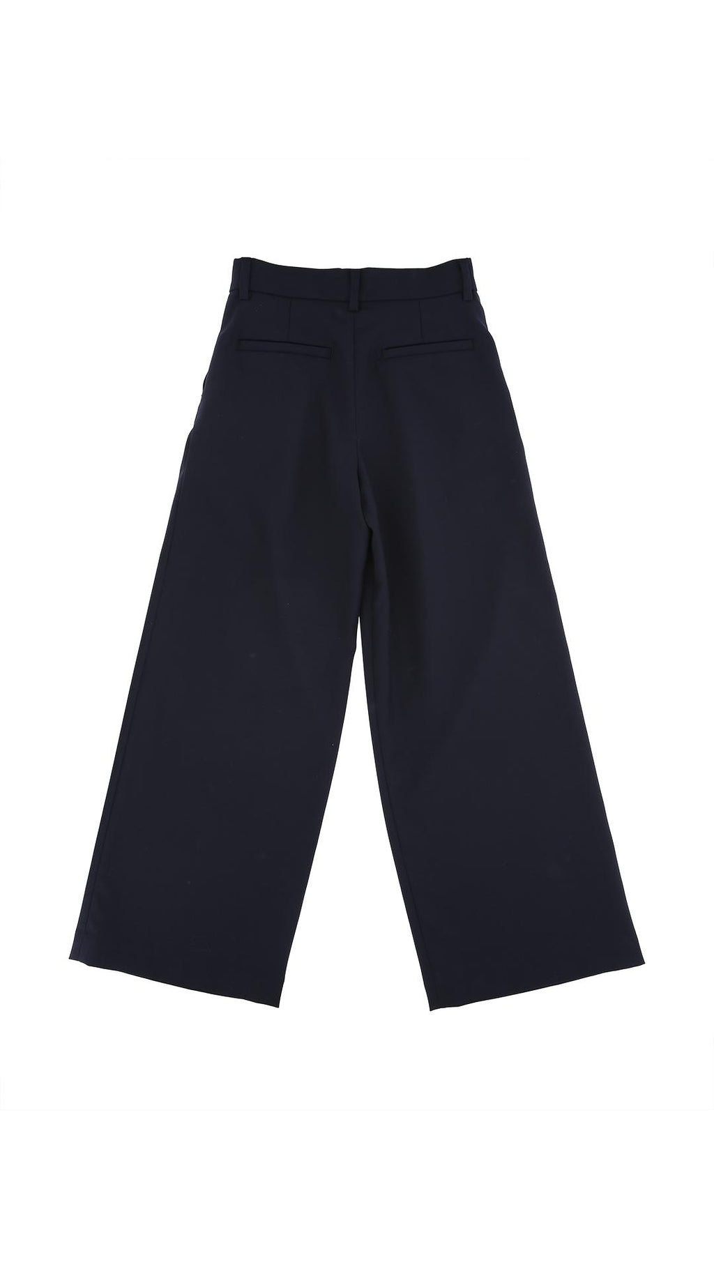 PANTALONE CON RICAMO IN FRESCO LANA 