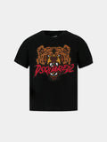DSQUARED2 JUNIOR D2T1178U SLOUCH FIT T-SHIRT