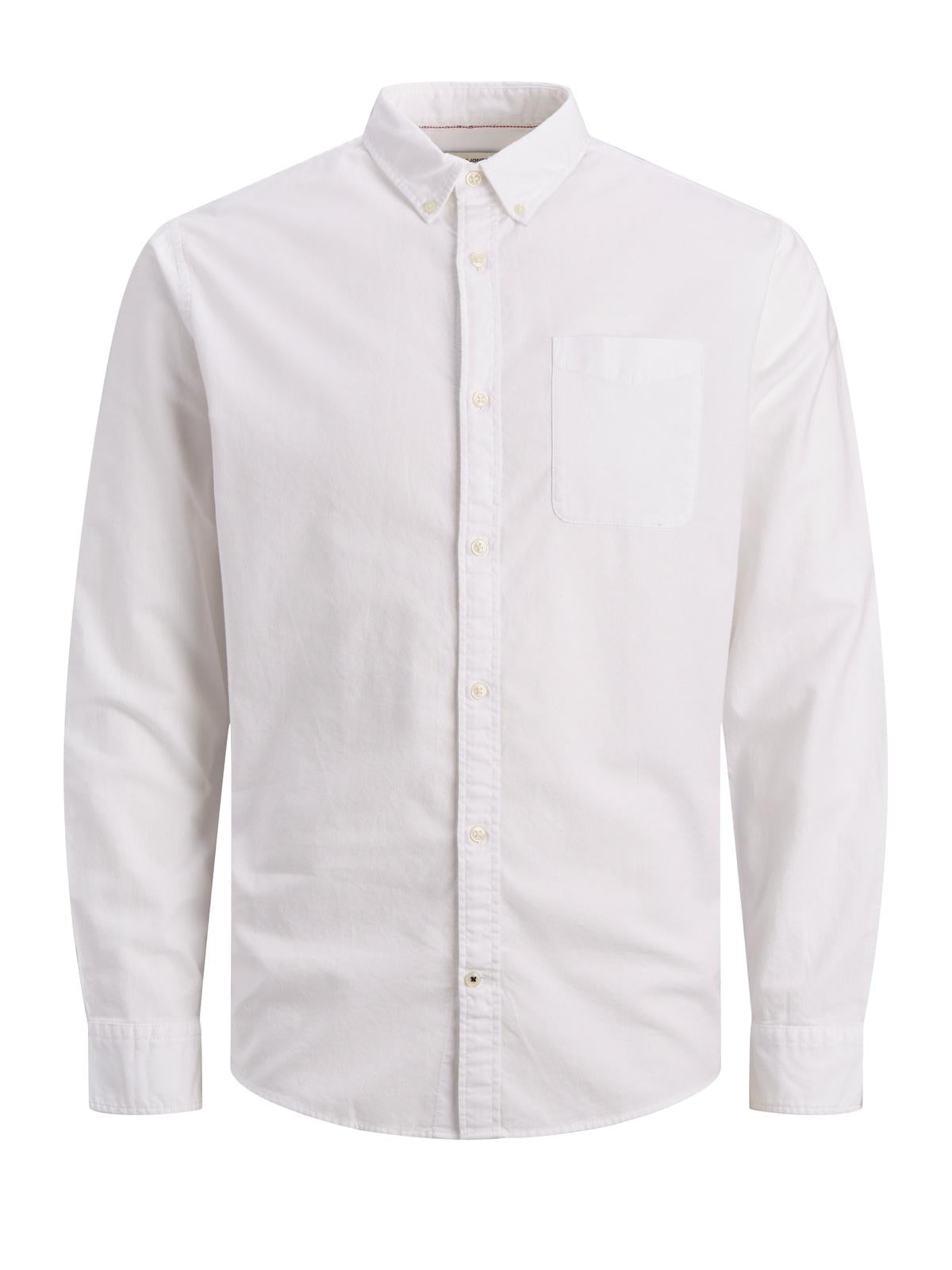12182486/White SLIM FIT JACK AND JONES