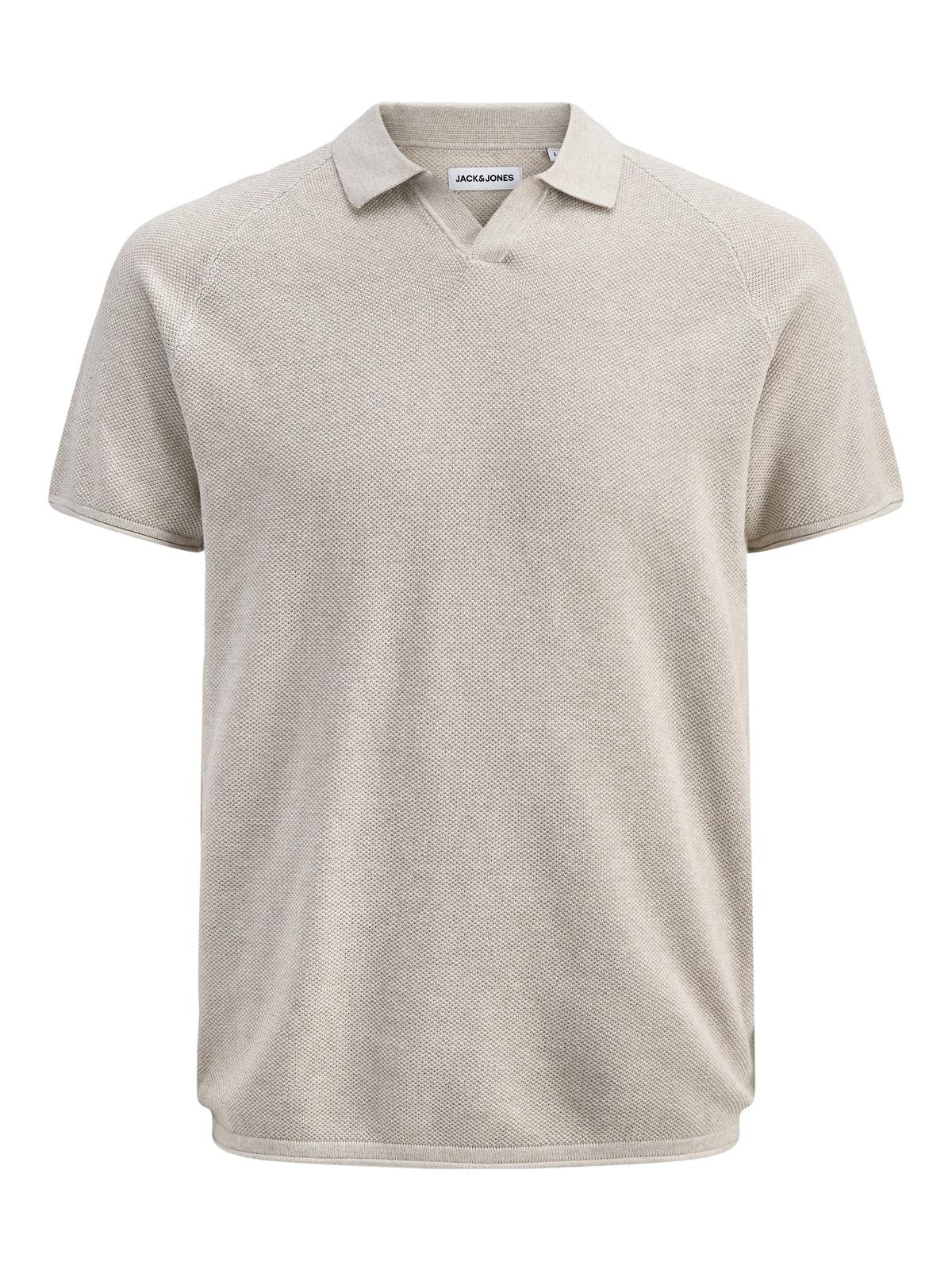JJHILL KNIT SPLIT NECK SS26 
