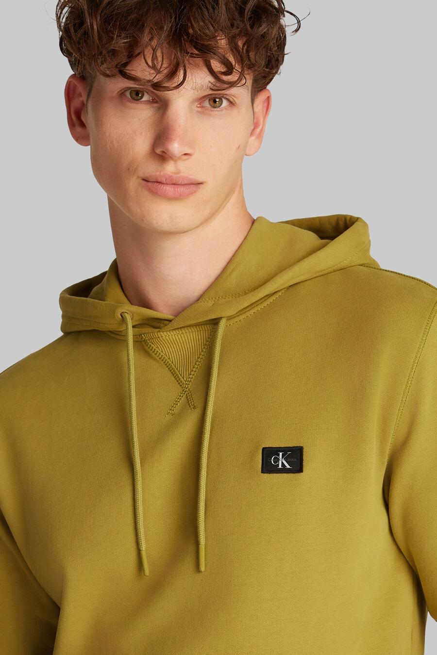 WOVEN LABEL HOODIE J30J327113/LMD CALVIN KLEIN JEANS