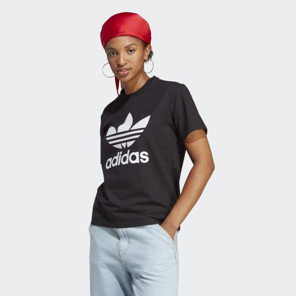 TREFOIL TEE         BLACK IB7421/ND ADIDAS ORIGINALS