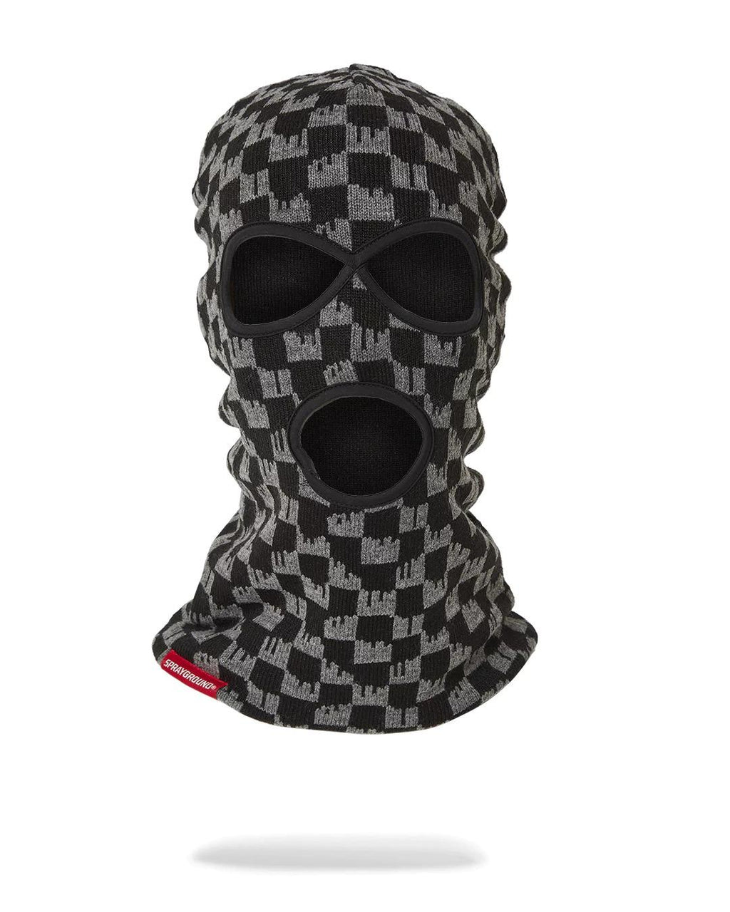 CHECKERED DRIP MASK 