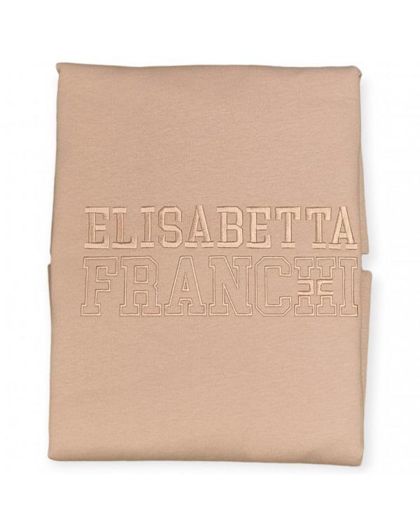 COPERTA IN FELPA CON RICAMO FELPA ENCO067 0 FF002/D334 ELISABETTA FRANCHI La Mia Bambina