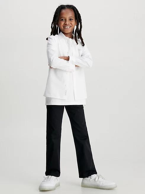 CEREMONY TWILL CHINO PANTS IB0IB01678/BEH CALVIN KLEIN JEANS