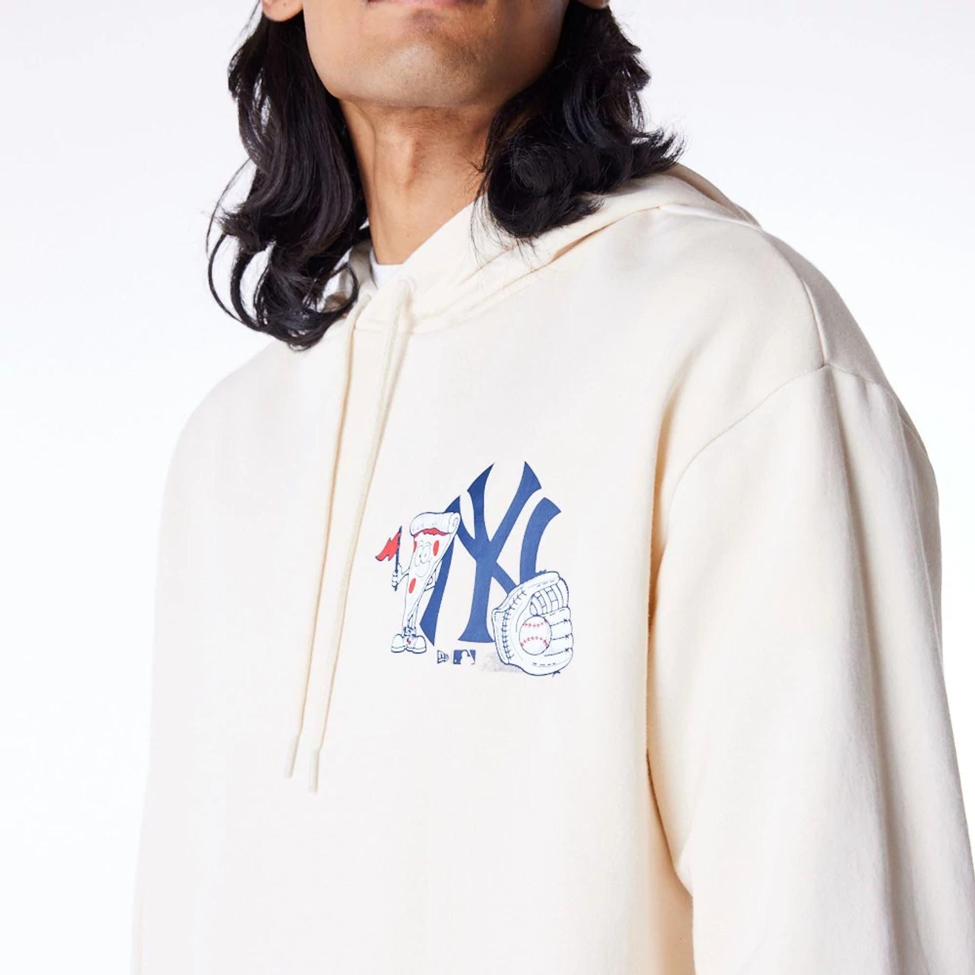 MLB FOOD GRPHC OS HOODIE NEYYAN  LTCNVY 