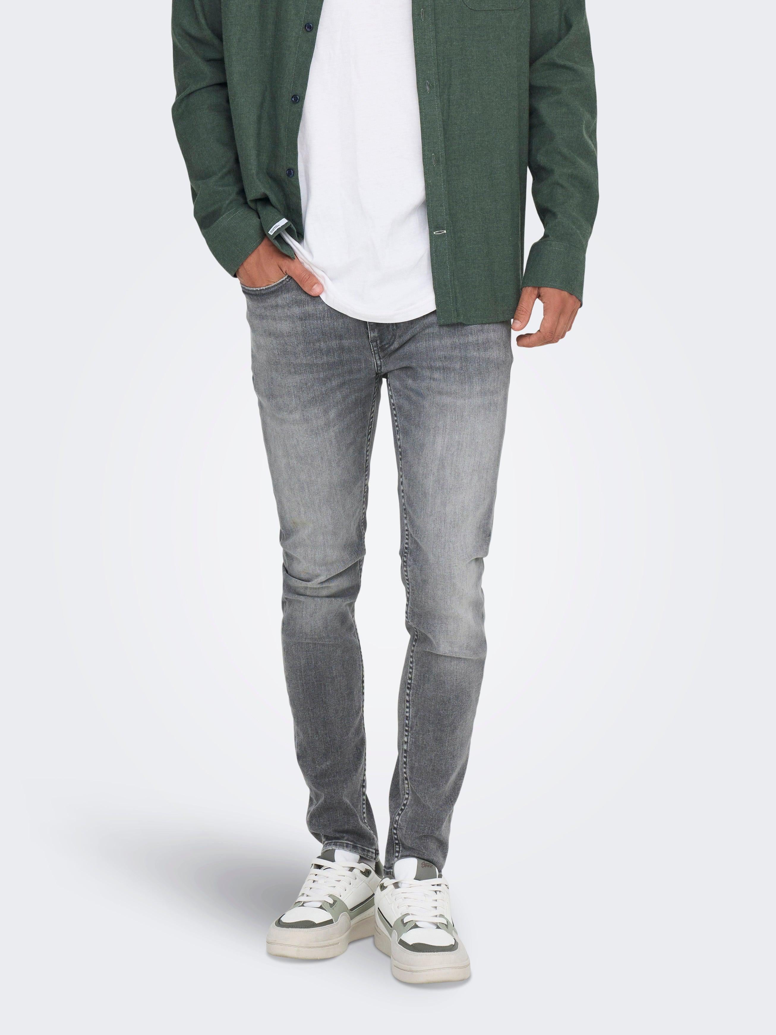22029828/Medium Grey Denim ONLY&SONS