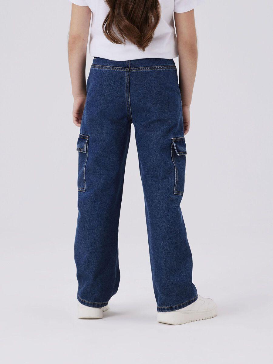 NKFROSE HW WIDE CARGO JEANS 6190-BS NOOS 